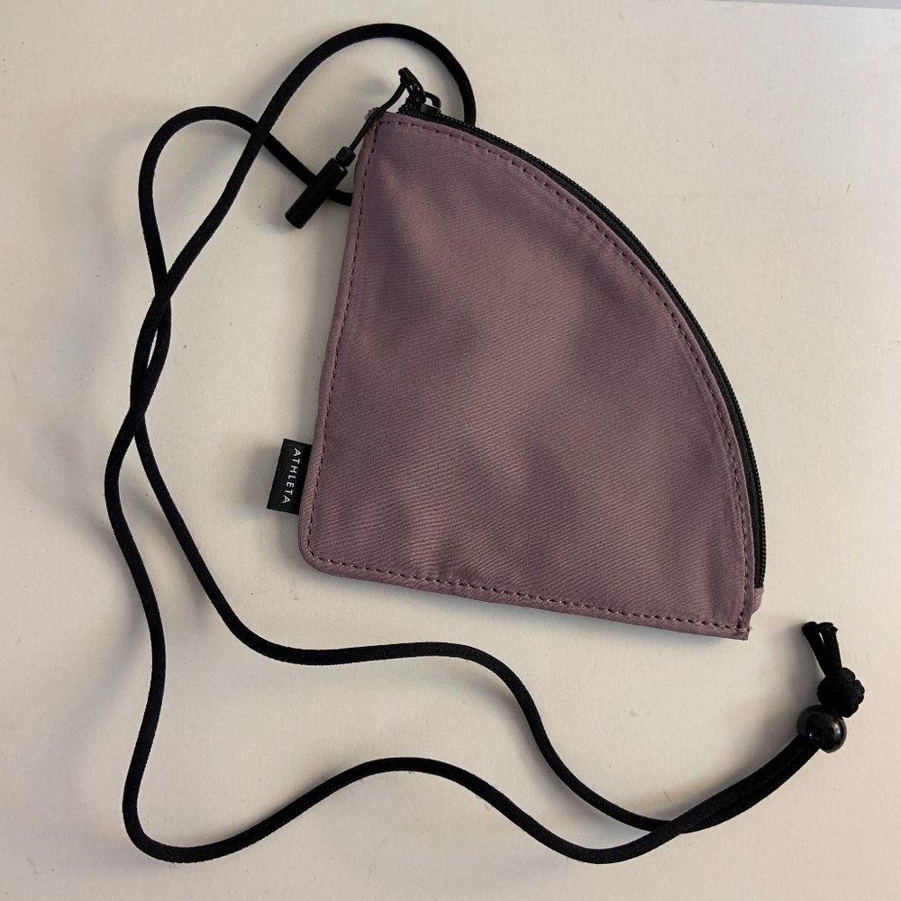 Athleta Face Mask Carrier Gym Pouch Wallet Pouch New